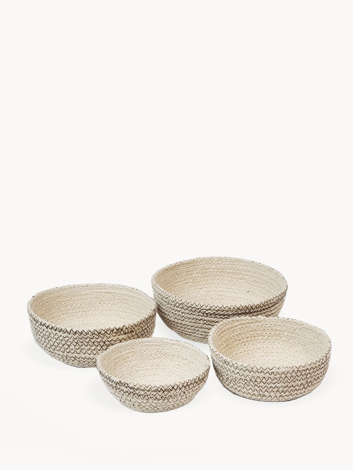 Amari Round Bowl - Brown (Set of 4)