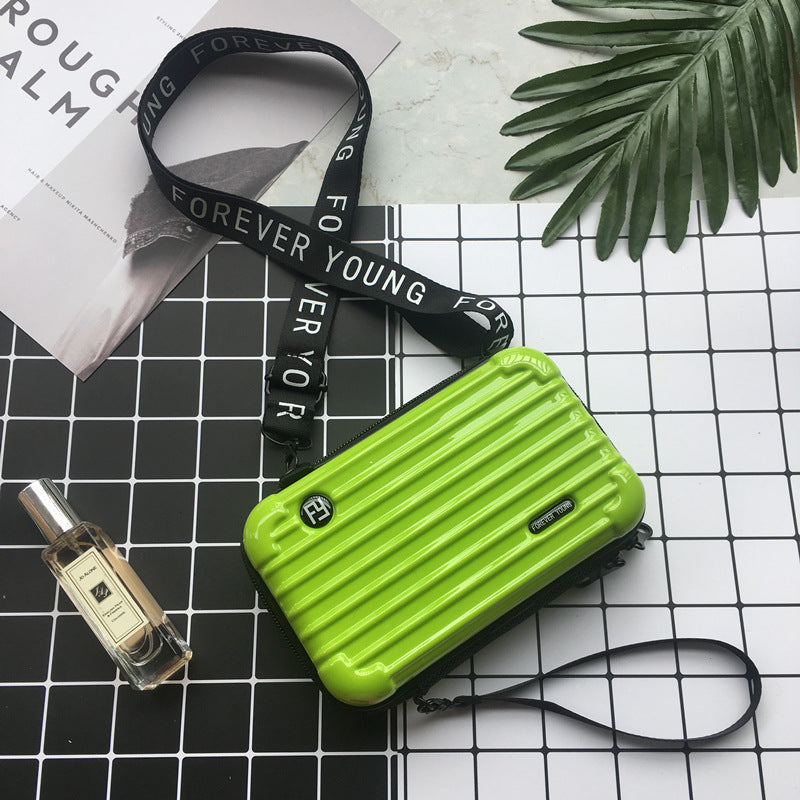 Factory direct sales seven inch cosmetic bag hard shell toiletry bag travel clutch bag portable storage bag PC mini suitcase