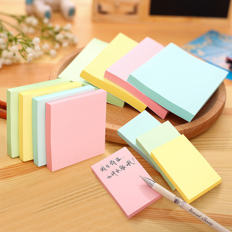 Deli 7155 color Pepsi sticky note paper, post-it notes, message sticky notes, sticky notes, and cute notice stickers