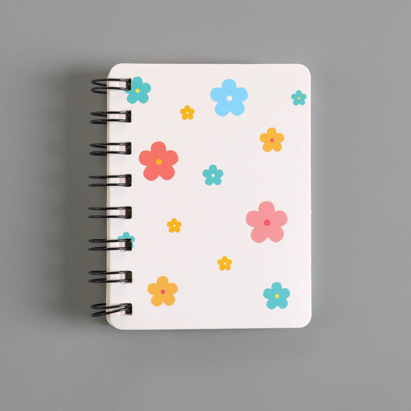 Zhishun ins Hyun Ya wind side turn coil book A7 coil notebook pocket book student mini portable book
