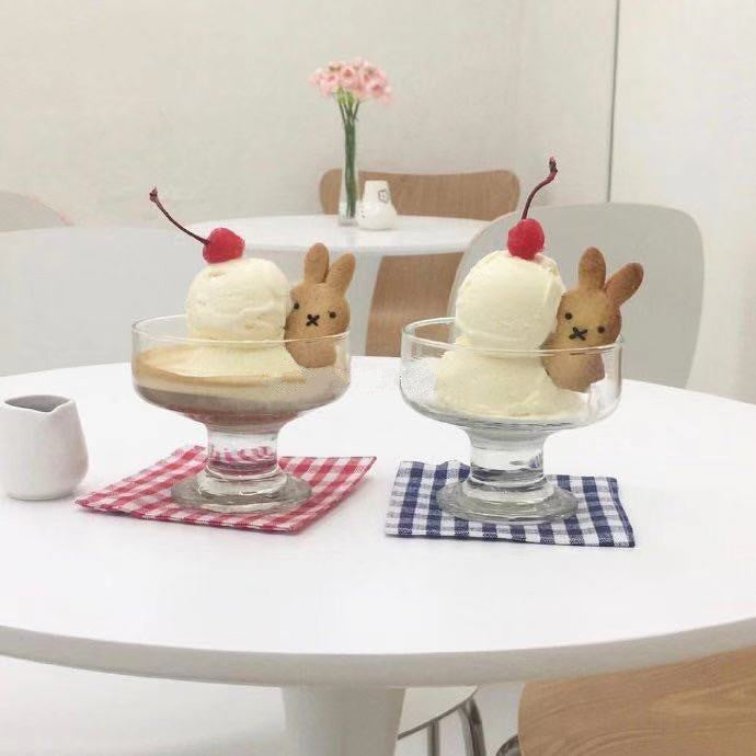 INS Restaurant: Simple Ice Cream Bowl, Yogurt Cup, Bantam Pudding Bowl, Snack Dessert Cup, Milkshake Cup, Ice Hockey Cup