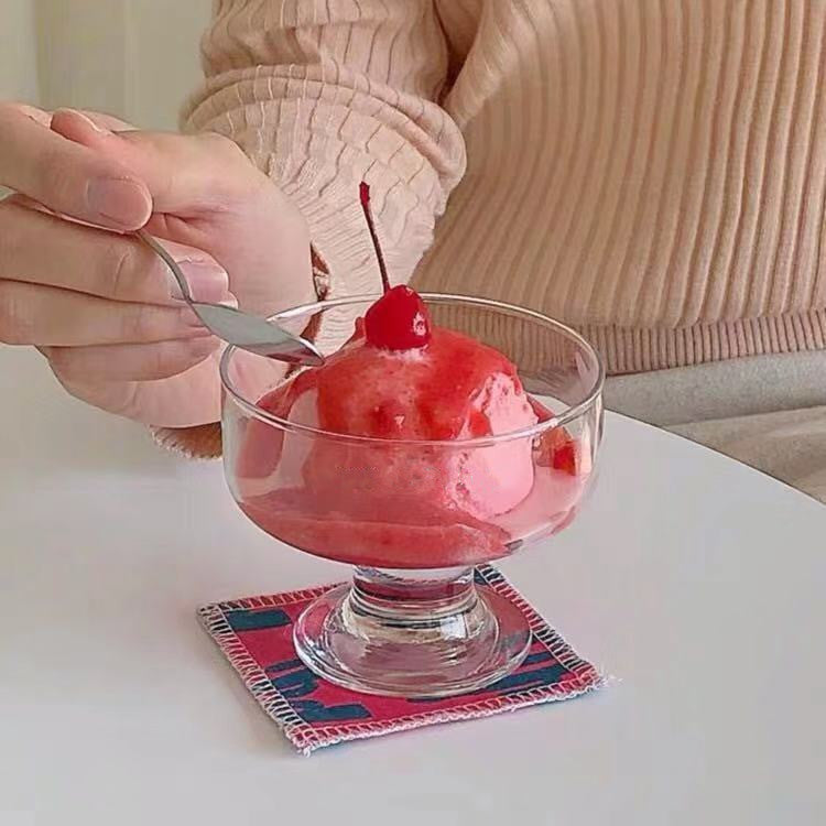 INS Restaurant: Simple Ice Cream Bowl, Yogurt Cup, Bantam Pudding Bowl, Snack Dessert Cup, Milkshake Cup, Ice Hockey Cup