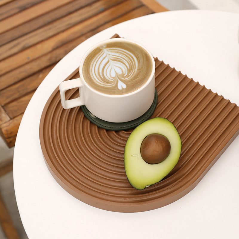 Morandi color water ripple cutting board
