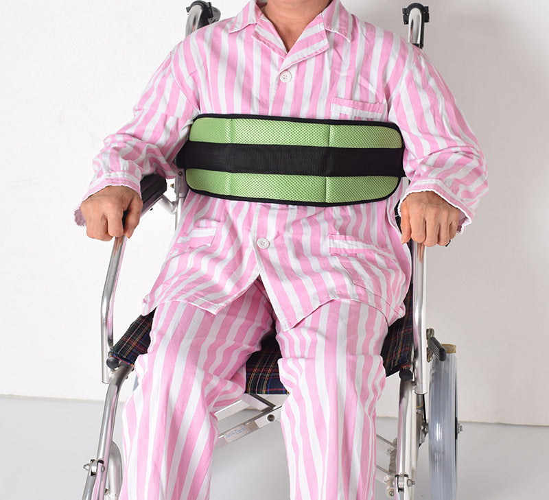 A drop-shipping wheelchair strap Wheelchair restraint strap new adjustable elderly protective gear fall reinforcement model