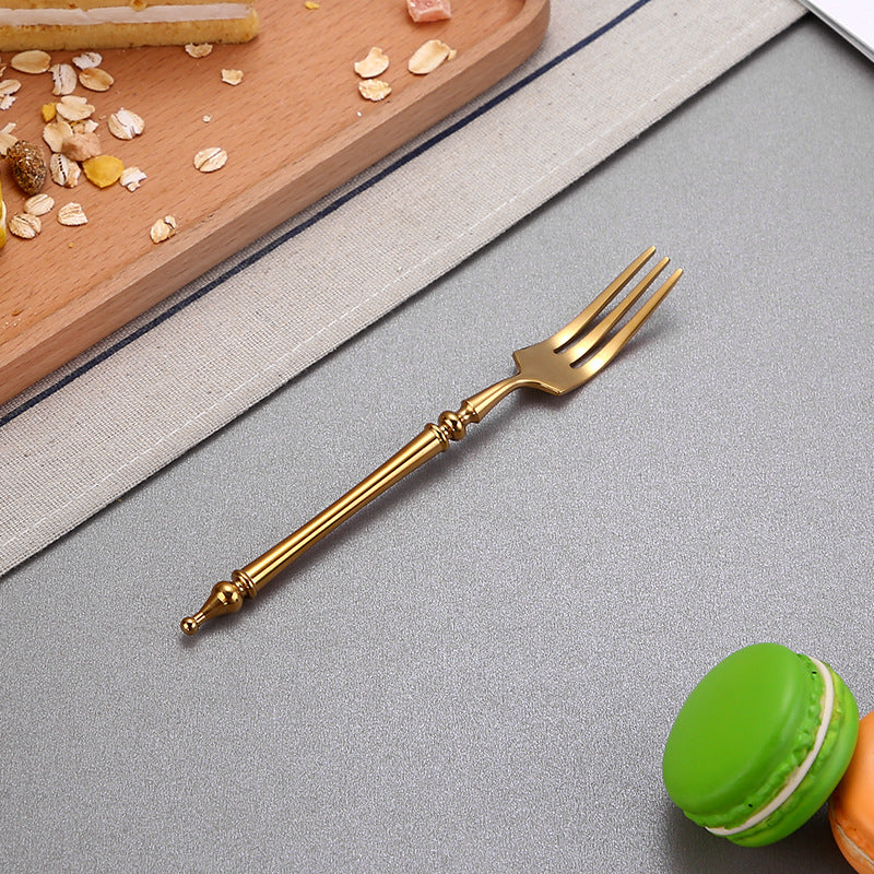 Steak knife, fork