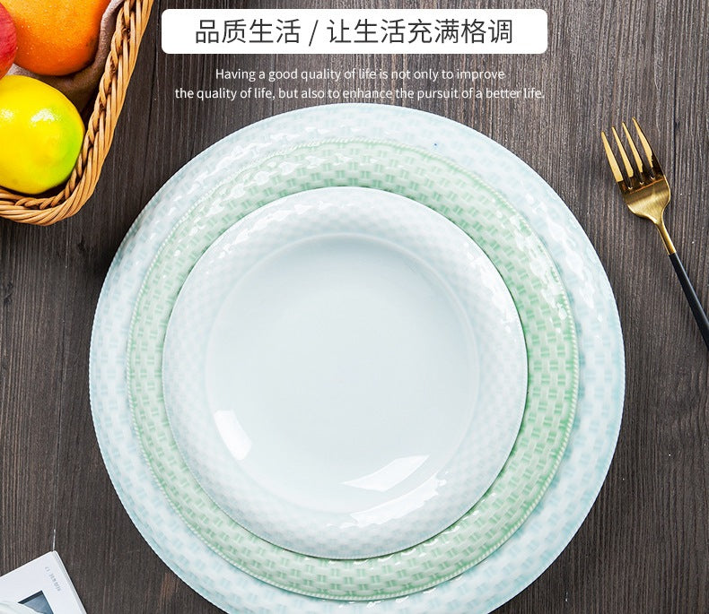 Ceramic Bone Tableware Set