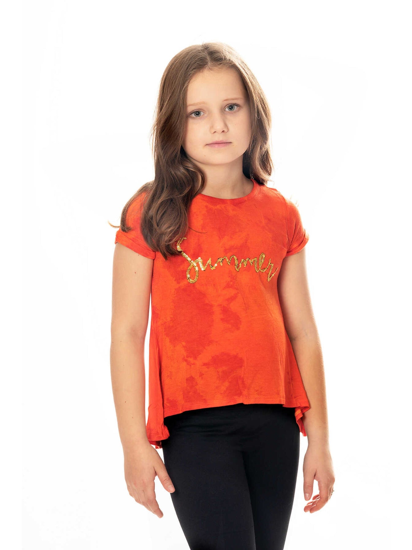 Galia - SEQUIN TIE DYE TOP