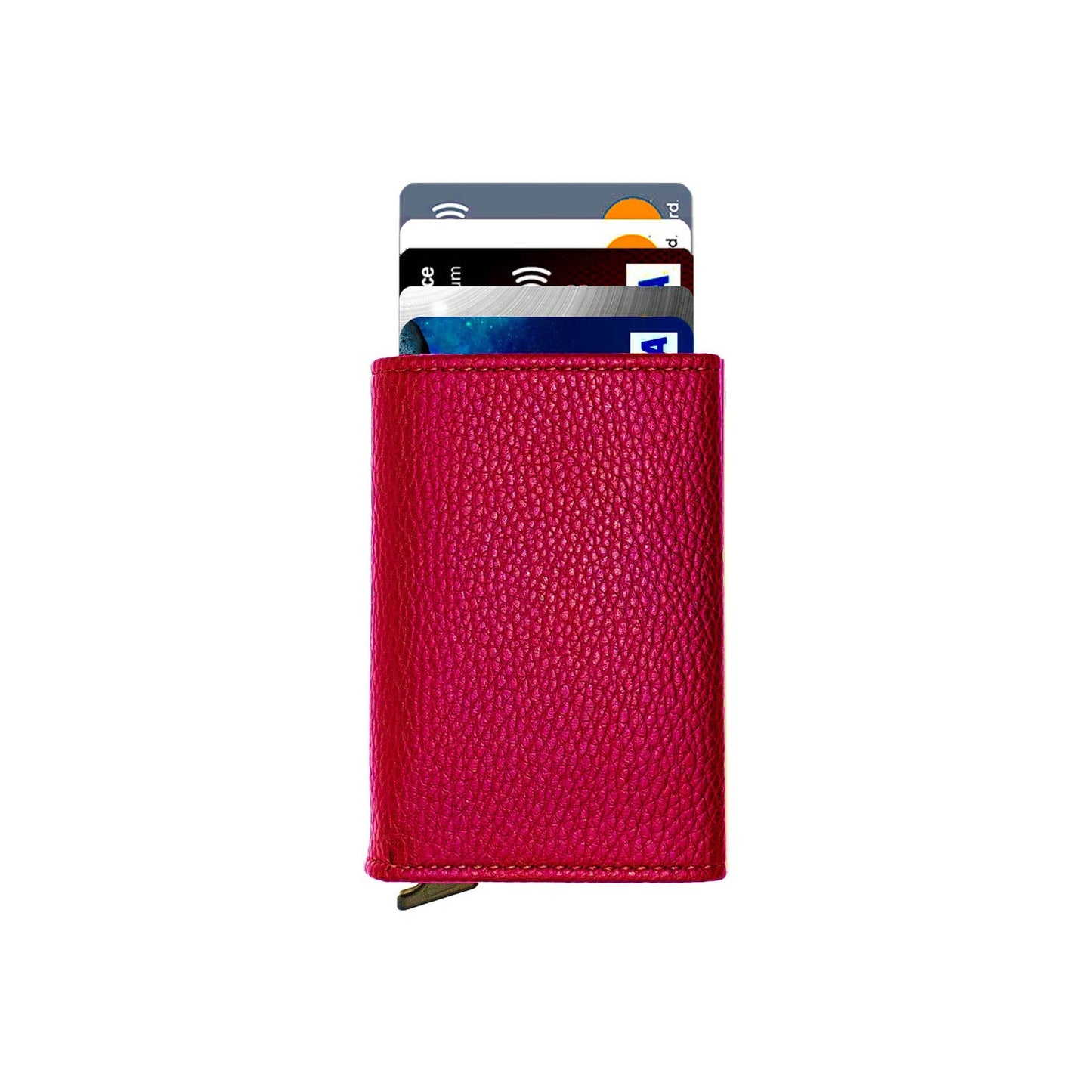 Agara – PU Leather RFID Mechanism Card Holder/Wallet