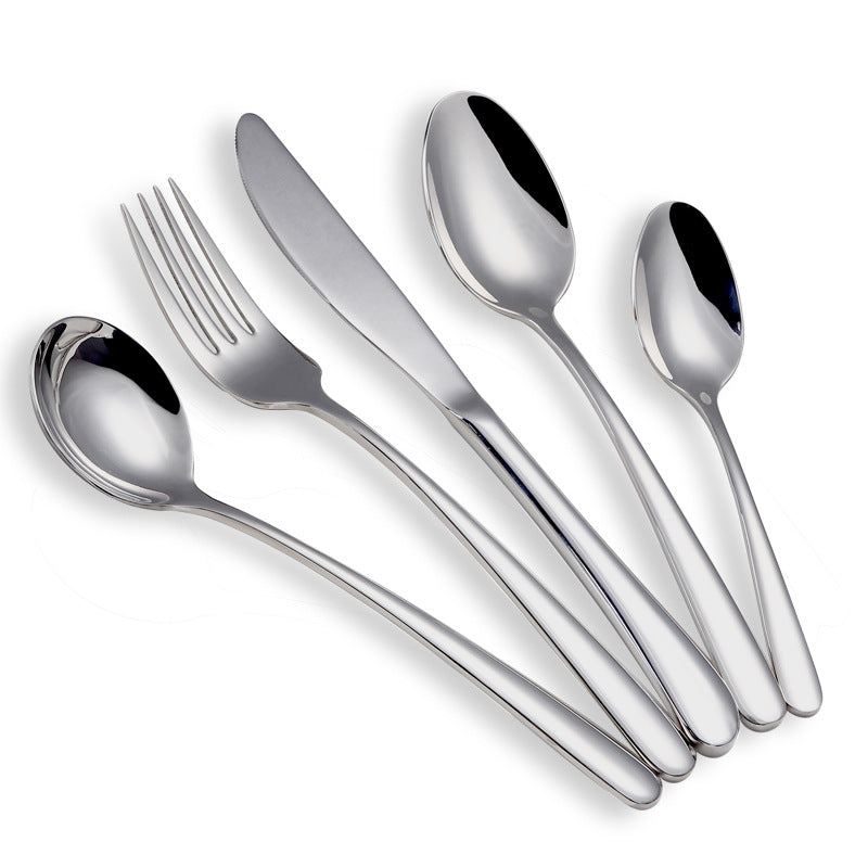 Stainless steel cutlery and spoon set