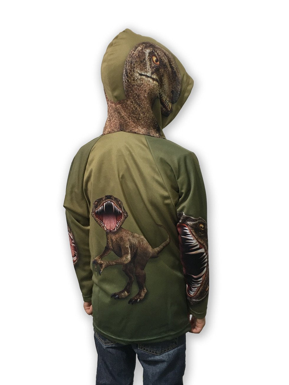 RAPTOR Dino 3D Hoodie Sport Shirt by MOUTHMAN®