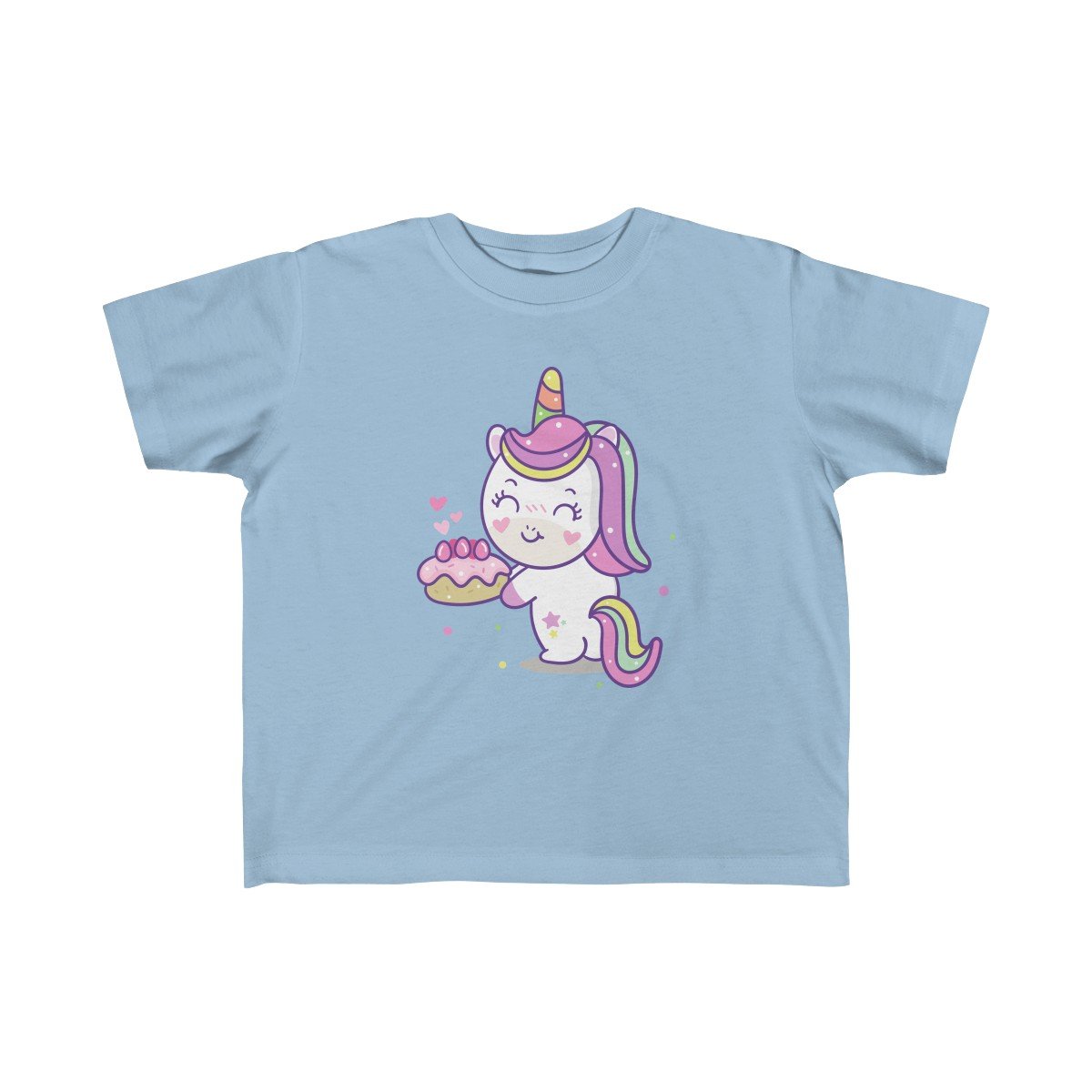 Unicorn Loves Strawberry Shortcake Kid Girls Tee