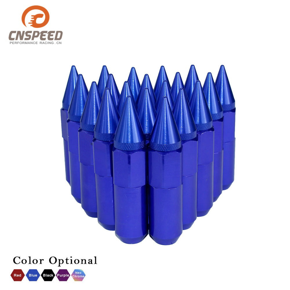 Cross-border hot-selling car modification M12*1.5 hub nut 6061 aluminum universal hexagon hub nut screw
