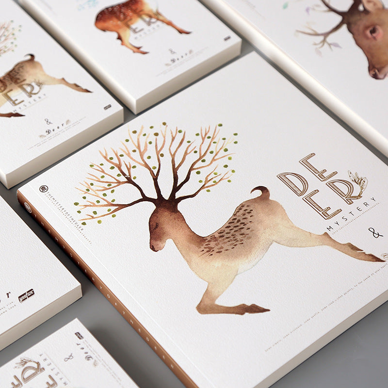 20k sketchbook flip creative sketchbook art blunt copy color pencil painting book notebook spot wholesale