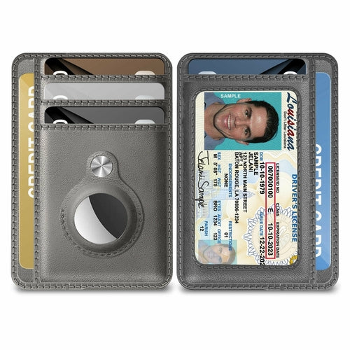 Slim Minimalist Front Pocket Wallet with Built-in Case Holder