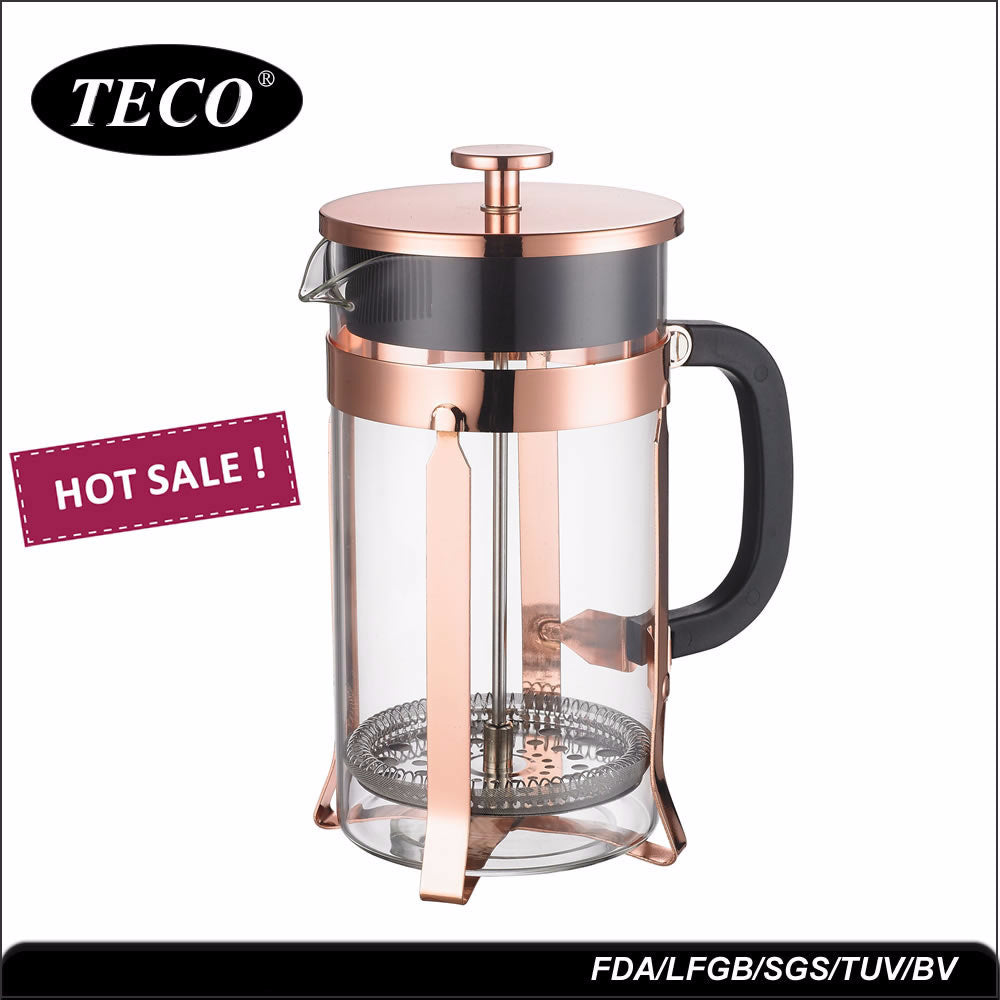350ML Glass French Press Coffee Pot Hand Pour Set Coffee Filter Home French Press Brewing Pot
