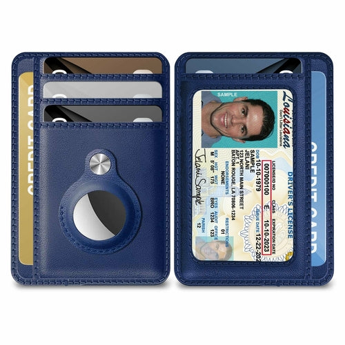 Slim Minimalist Front Pocket Wallet with Built-in Case Holder