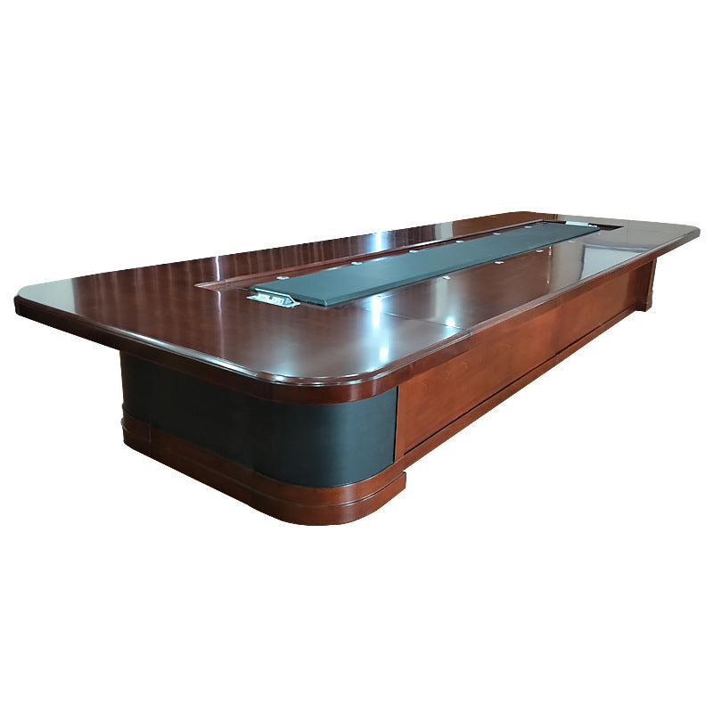Modern Simple Conference Table, Long Table, Negotiation Conference Table, Conference Table, Chair Combination, Oval Painted Conference Table Meeting table