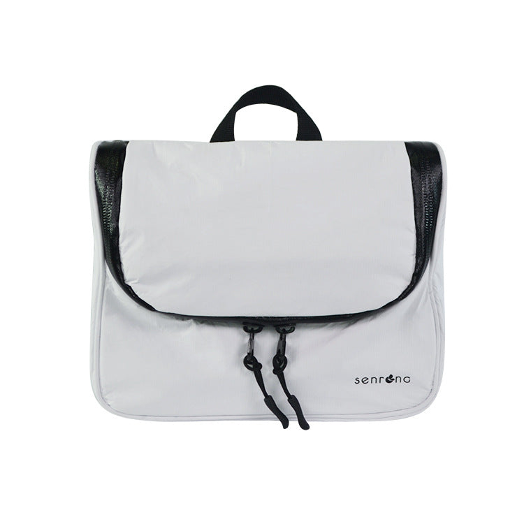 Manufacturer custom DuPont paper toiletry bag set for business trips, travel toiletries storage bag four-piece set of customized LOGO