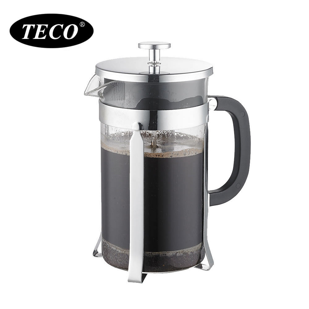 350ML Glass French Press Coffee Pot Hand Pour Set Coffee Filter Home French Press Brewing Pot