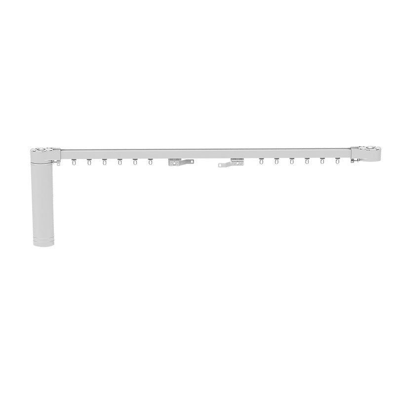 Supply smart curtain track, smart home electric curtain automatic track, home decoration opening and closing curtain aluminum alloy track