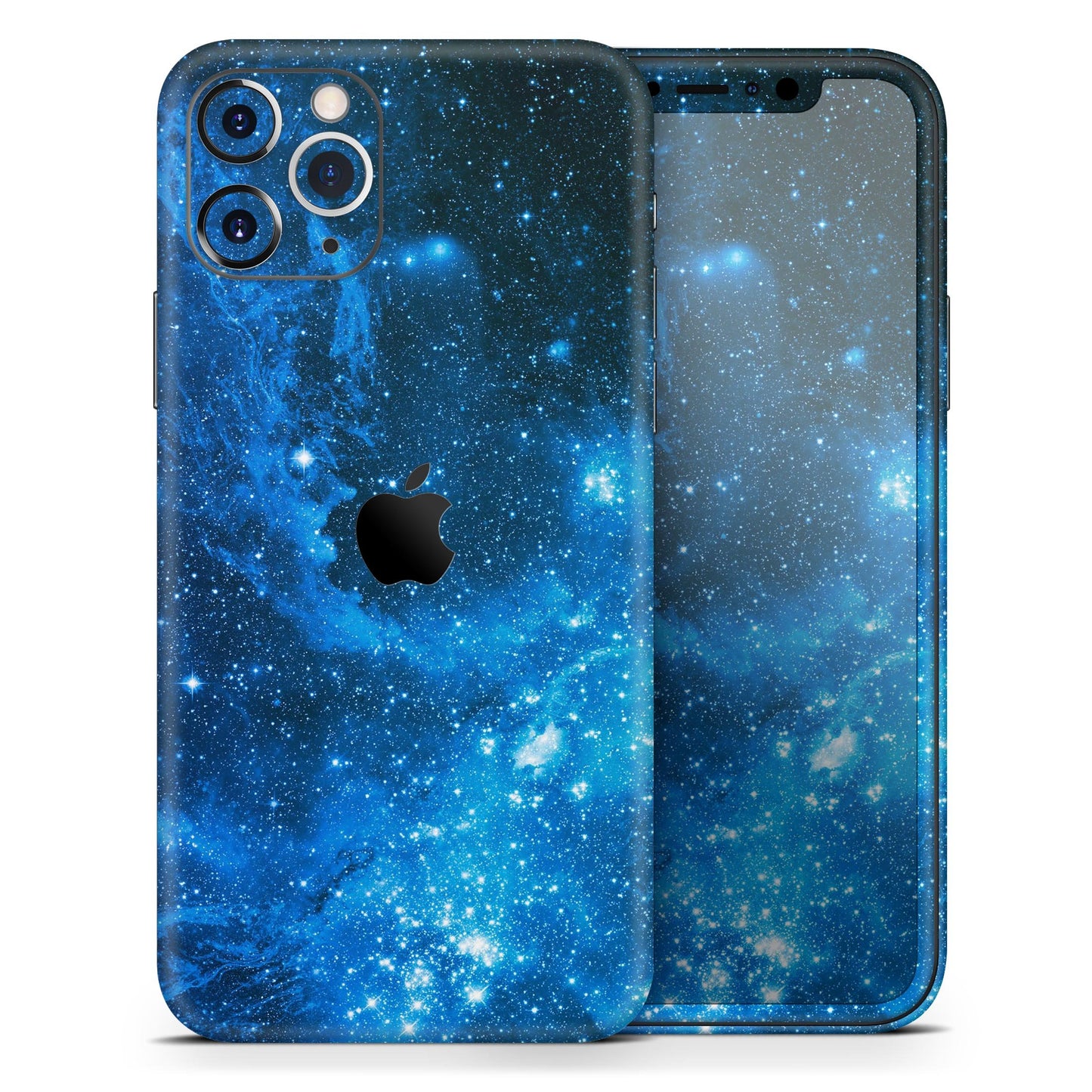 Blue Hue Nebula - Skin-Kit compatible with the Apple iPhone 13, 13 Pro