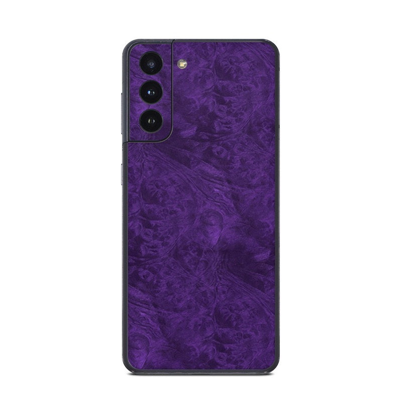 DecalGirl SGS21-LACQUER-PUR Samsung Galaxy S21 Skin - Purple Lacquer