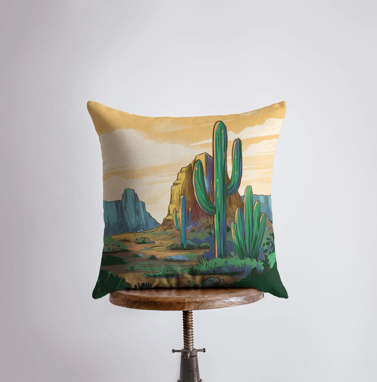 Desert Art | Arizona Sunrise and Sunset | Desert Cactus | Arizona