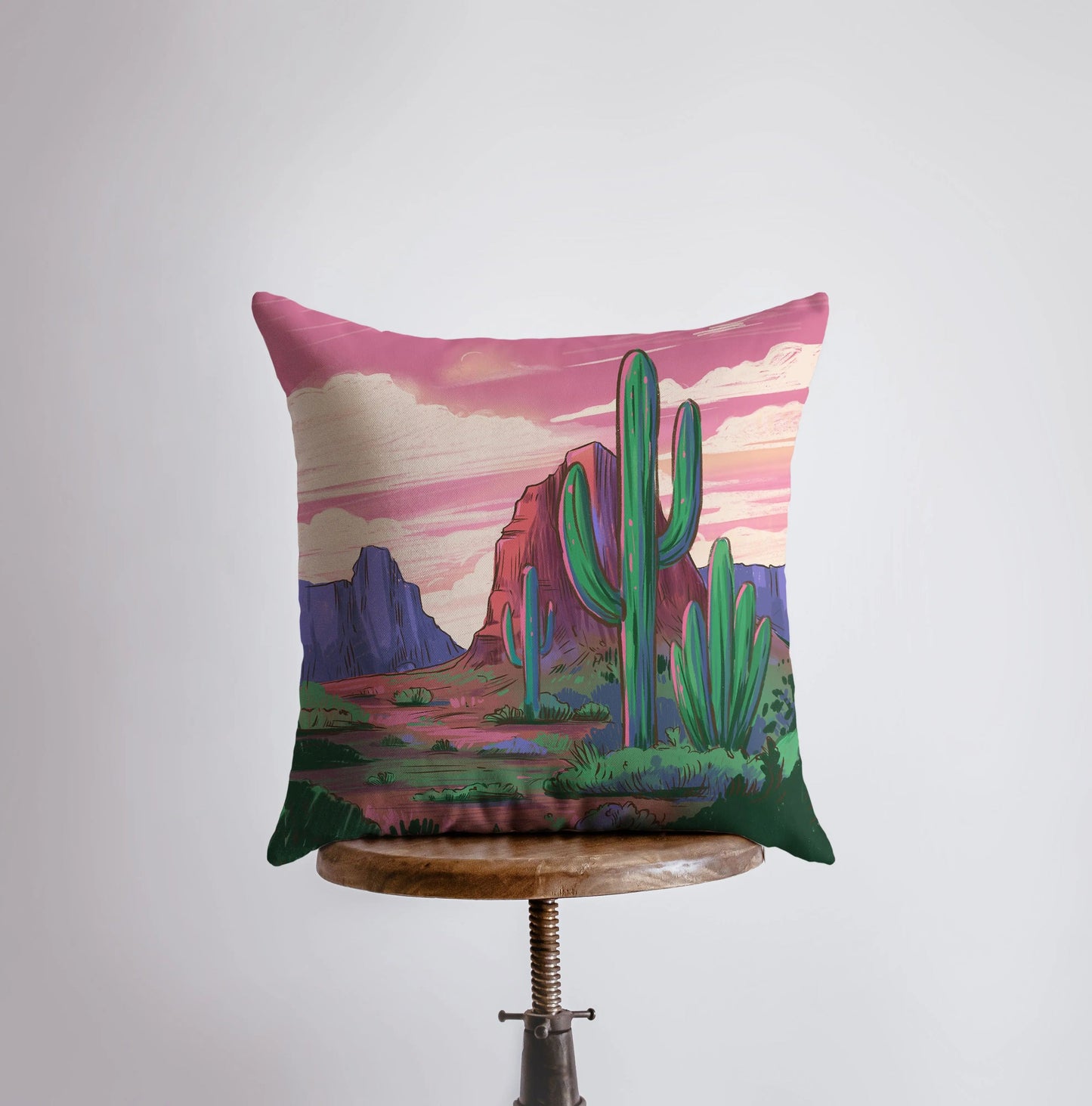Desert Art | Arizona Sunrise and Sunset | Desert Cactus | Arizona
