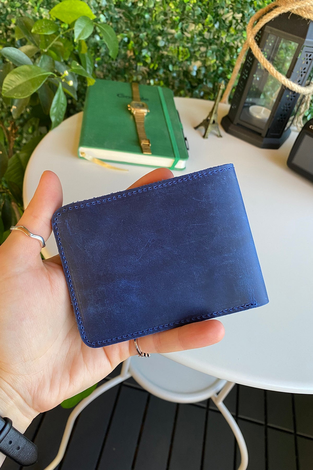 Tulipa - Genuine Leather Natural Wallet
