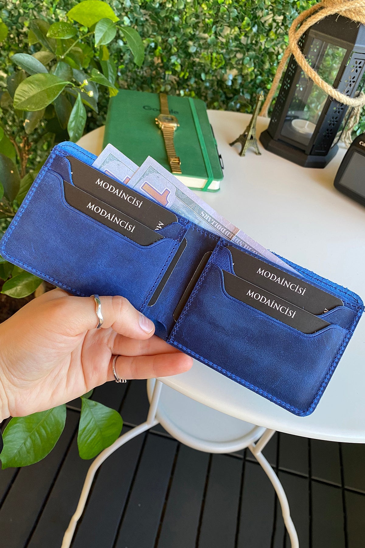Tulipa - Genuine Leather Natural Wallet