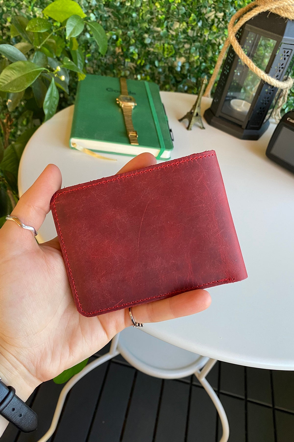 Tulipa - Genuine Leather Natural Wallet