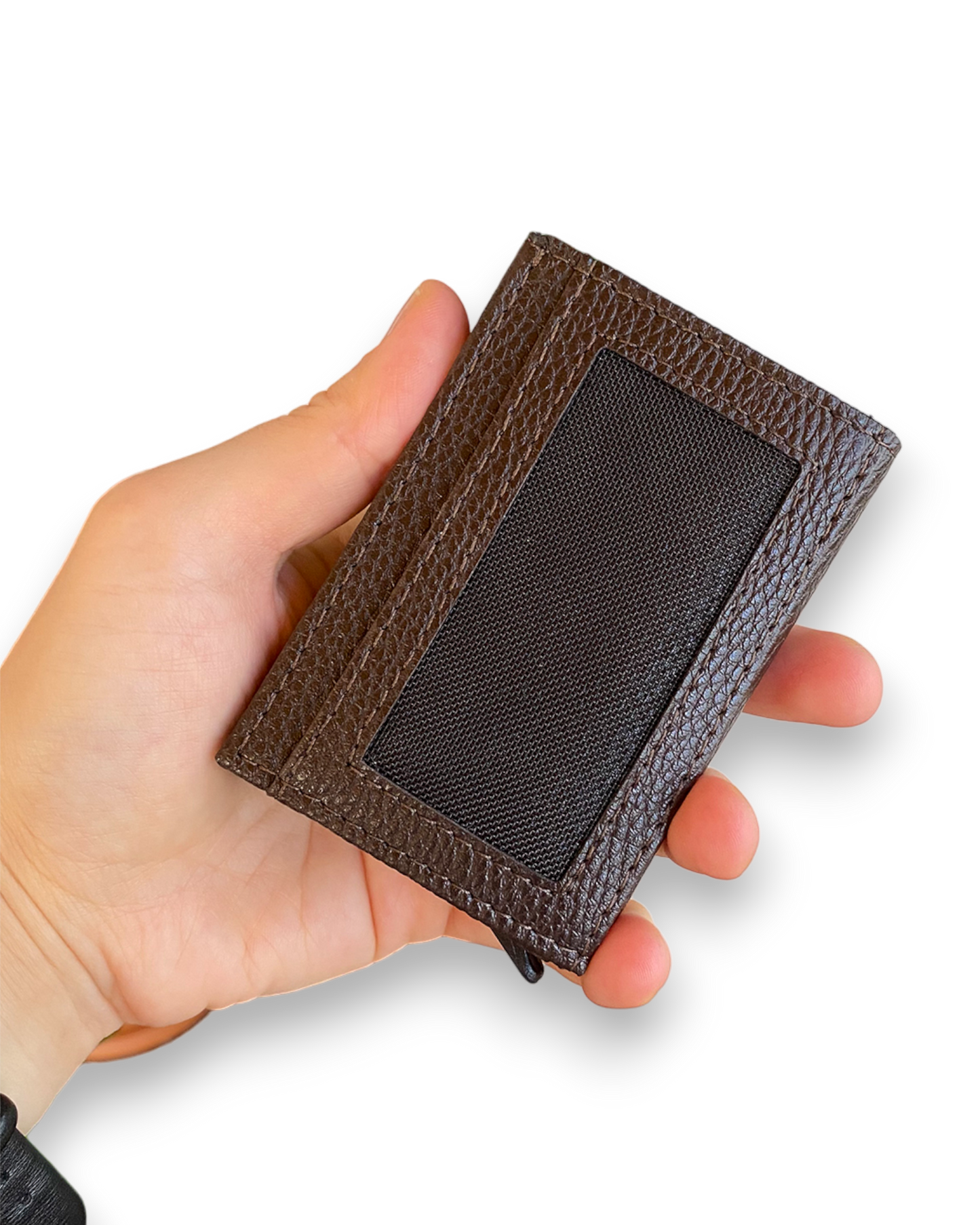 Agara – PU Leather RFID Mechanism Card Holder/Wallet