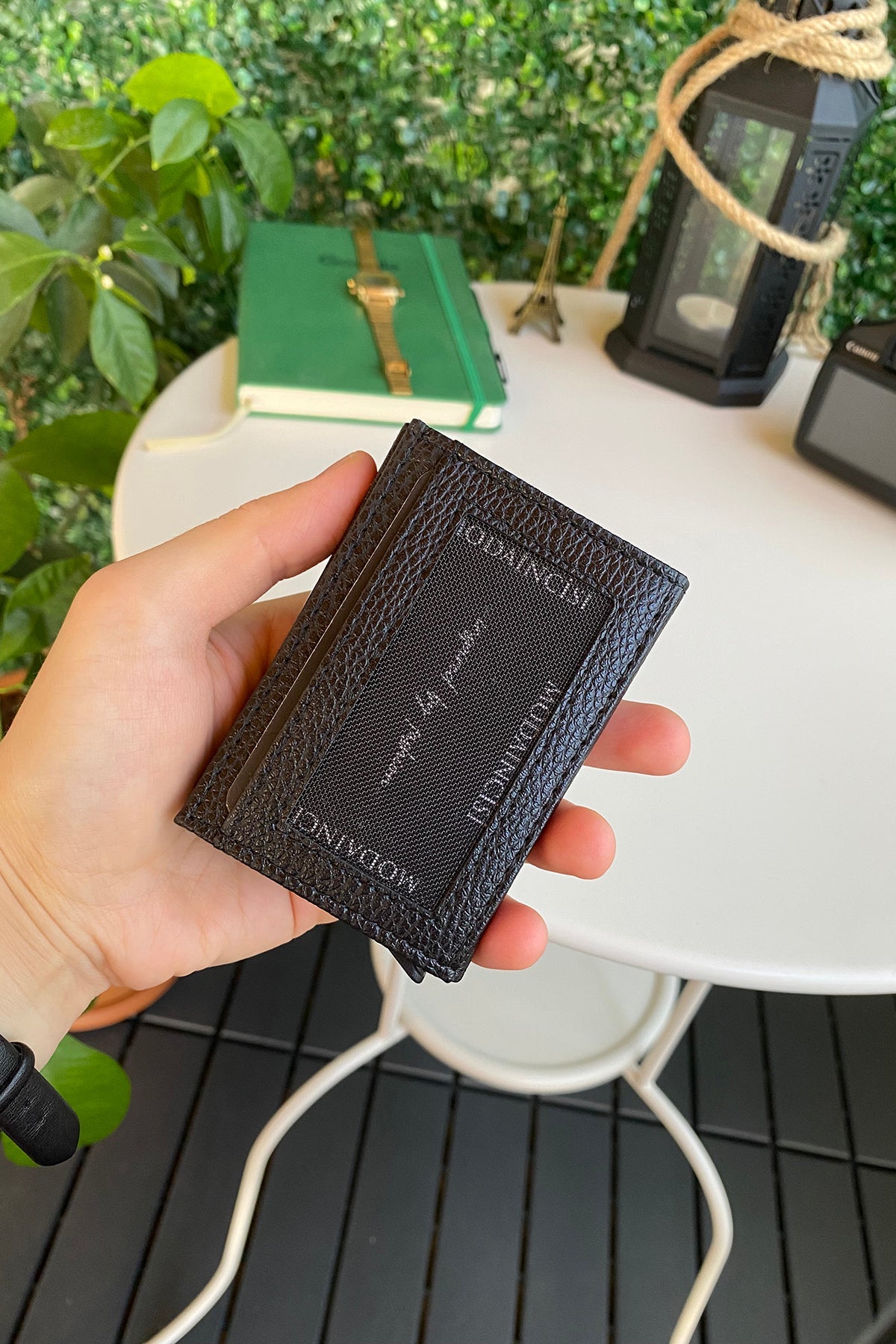 Agara – PU Leather RFID Mechanism Card Holder/Wallet