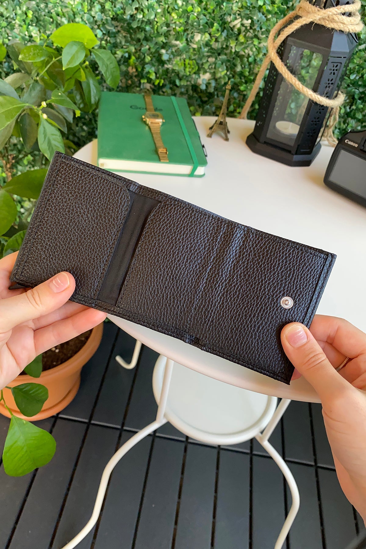 Agara – PU Leather RFID Mechanism Card Holder/Wallet