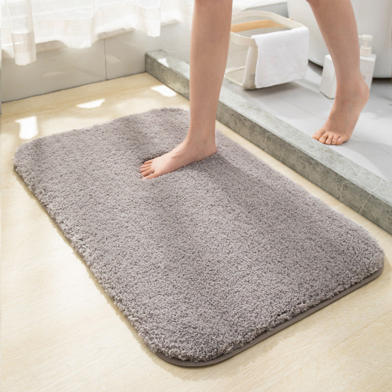 Toilet floor mat absorbent toilet toilet bathroom non-slip mat bedroom carpet door mat entry door mat foreign trade mat