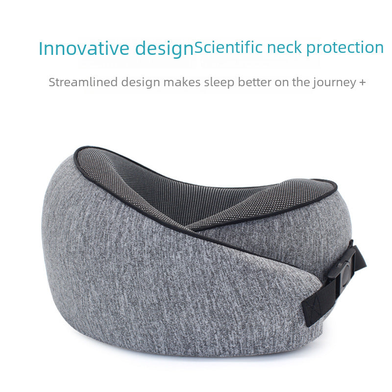 U-shaped pillow memory foam neck pillow cross-border slow rebound car travel neck pillow spot wholesale ostrich U-shaped pillow