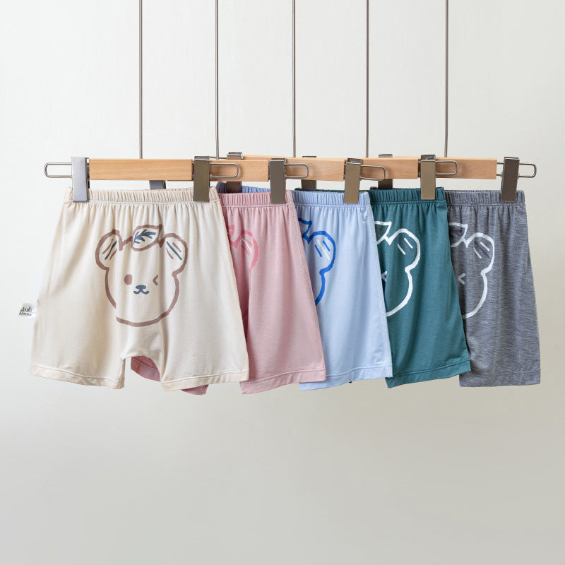 Baby big pp pants summer thin men's and women's baby summer fart pants children's modal summer shorts to wear