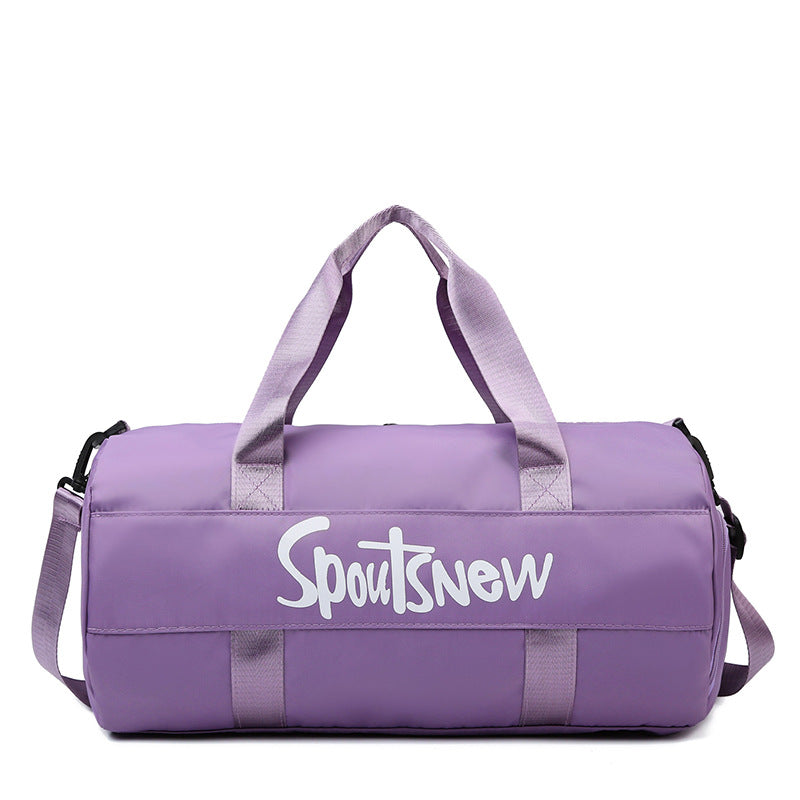 Wet & Dry Separation Gym Bag Men's Excursion Bag Swimming Bag Independent Shoe Compartment Basketball Training Bag Women's Small Tote Bag