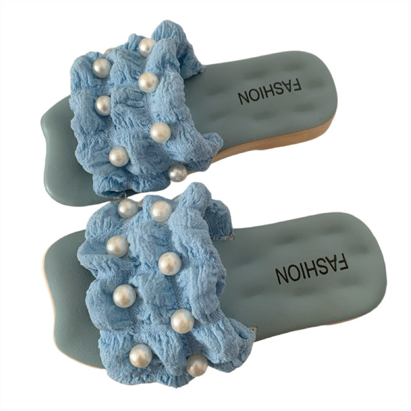 Children's slippers, new little princess, fairy style, soft soles, non-slip outside, with skirts, versatile, casual and breathable, girls' sandals