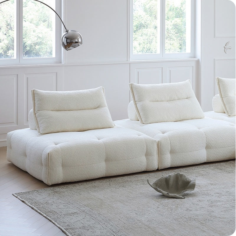 White sofa