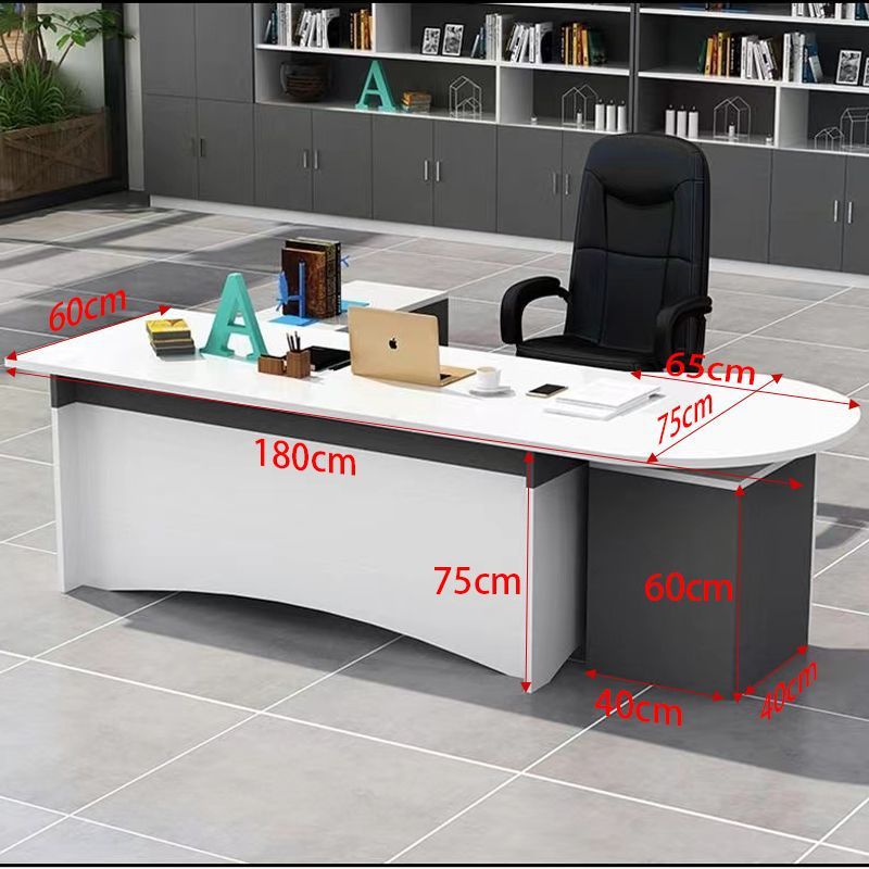 Boss desk chair combination manager supervisor simple modern office furniture executive desk executive desk computer desk