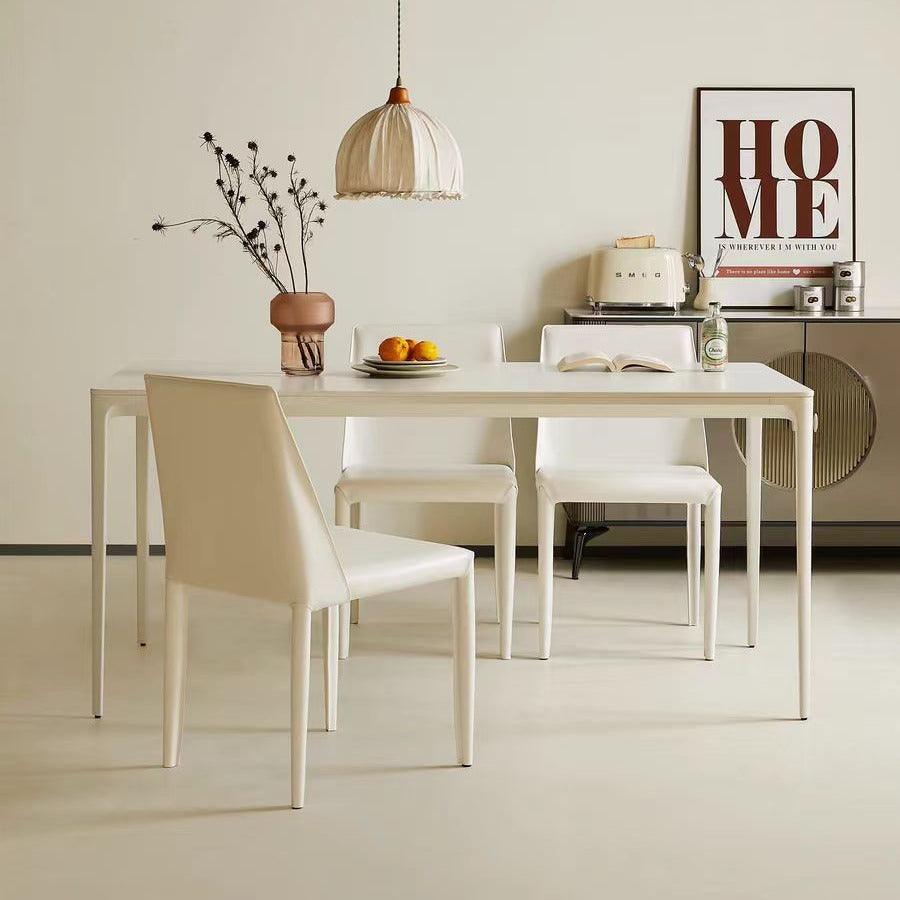 Rectangular dining table