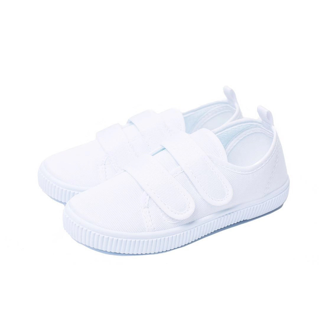 White cloth shoes, children's and kindergarten children's white shoes, canvas shoes, dance shoes, boys' and girls' shoes, white sports shoes, white canvas