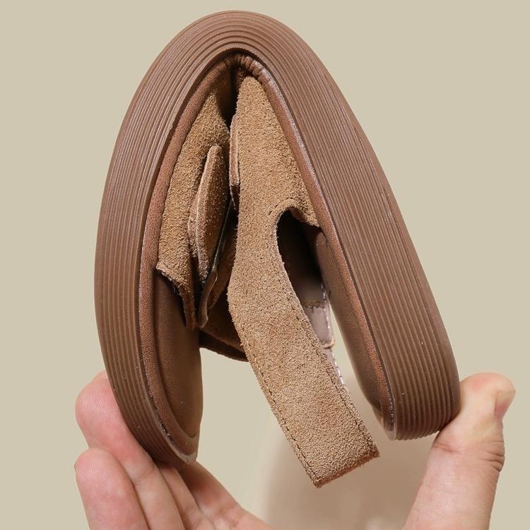 Zhongjia thick-soled sandals women's summer wear 2024 new beach shoes fishing boken shoes word roman shoes