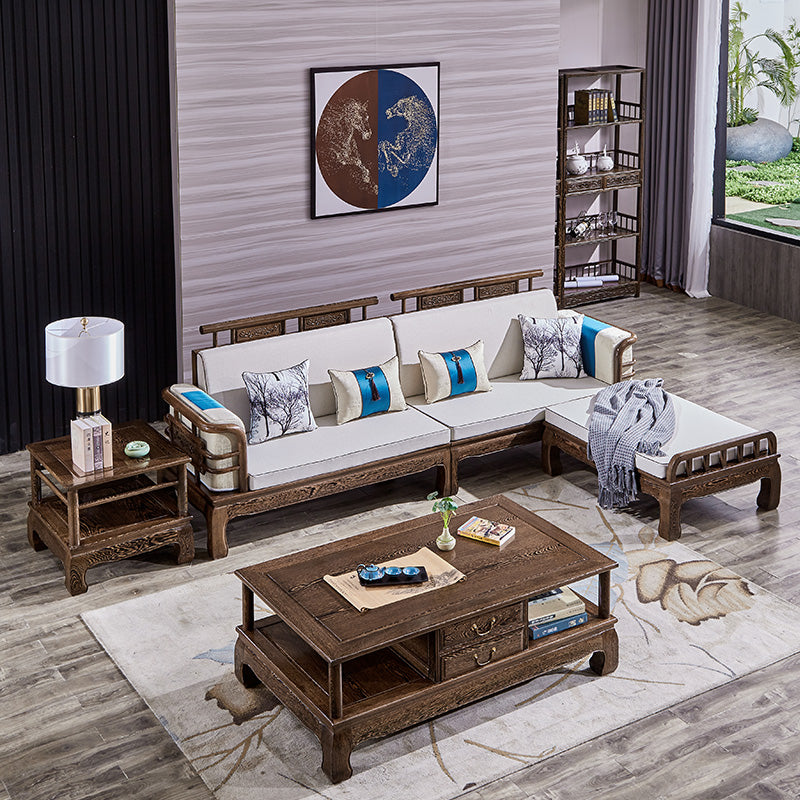 Wooden sofa