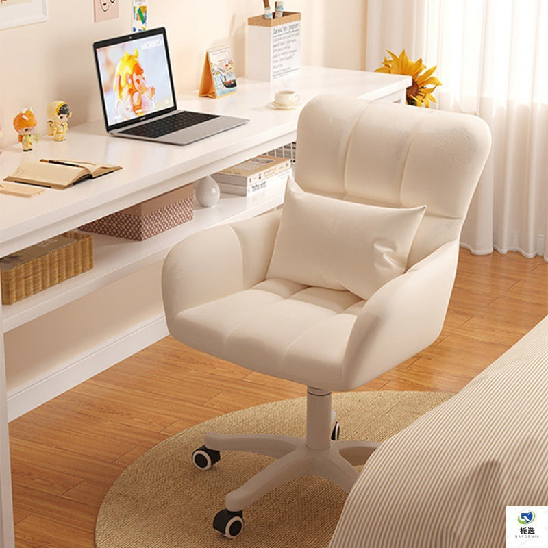 Computer chair, home bedroom, makeup chair, dormitory, college student, study desk, chair, sitting, comfortable office back chair