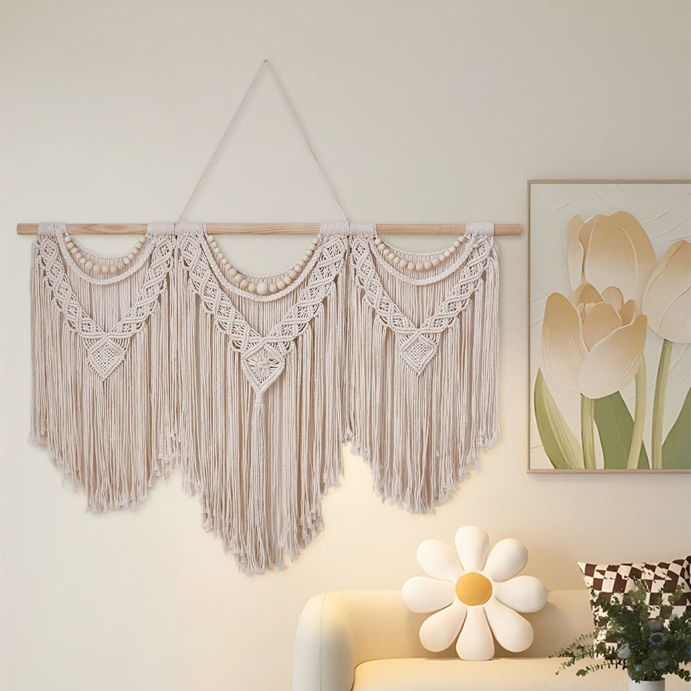 Tapestry crafts, hand-woven room wall decoration, bohemian tapestry, hotel B&B, home wall decoration