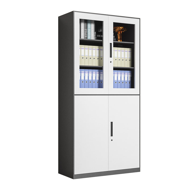 Narrow-sided color filing cabinet Office information financial voucher cabinet Disassembly and assembly of iron filing cabinet manufacturers wholesale