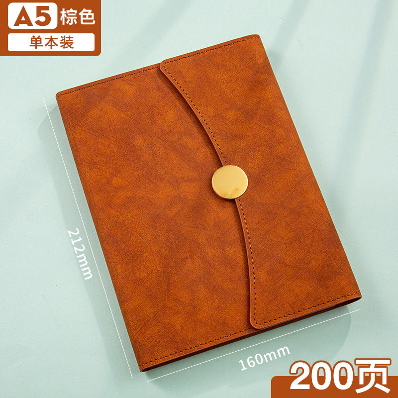 A5 tri-fold notebook gift box set business high-end book and pen company school gift can print logo gift
