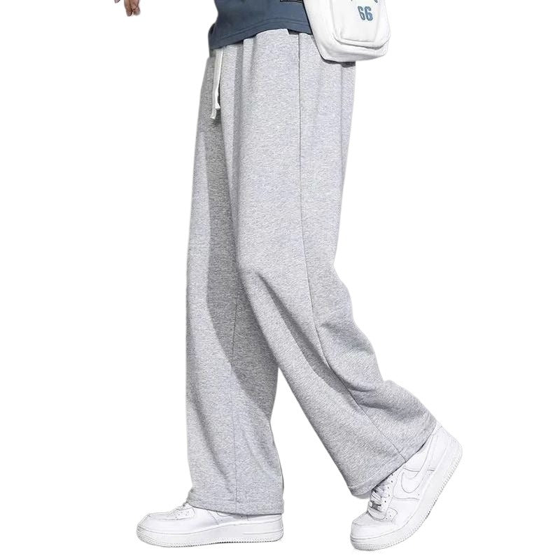 Gray sweatpants tide brand straight leg loose summer drape thin athleisure long pants men's dating spot wholesale